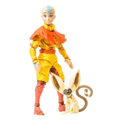 Avatar: The Last Airbender Wave 2 Aang with Momo 7-Inch Scale Action Figure