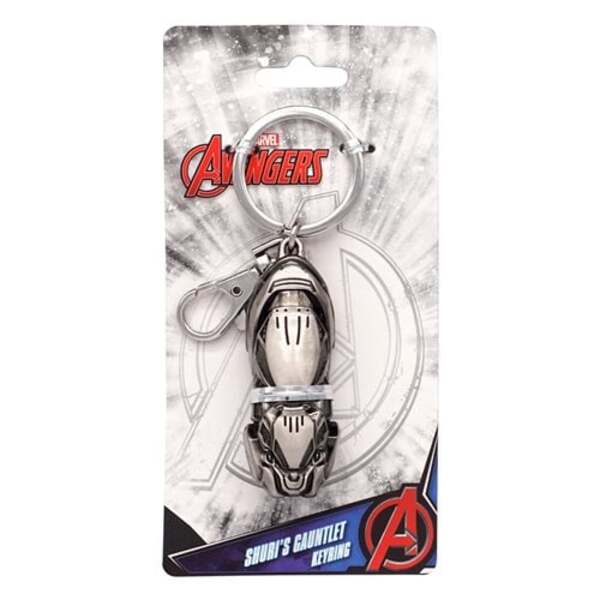 Black Panther Shuri's Gauntlet Pewter Clip Key Chain