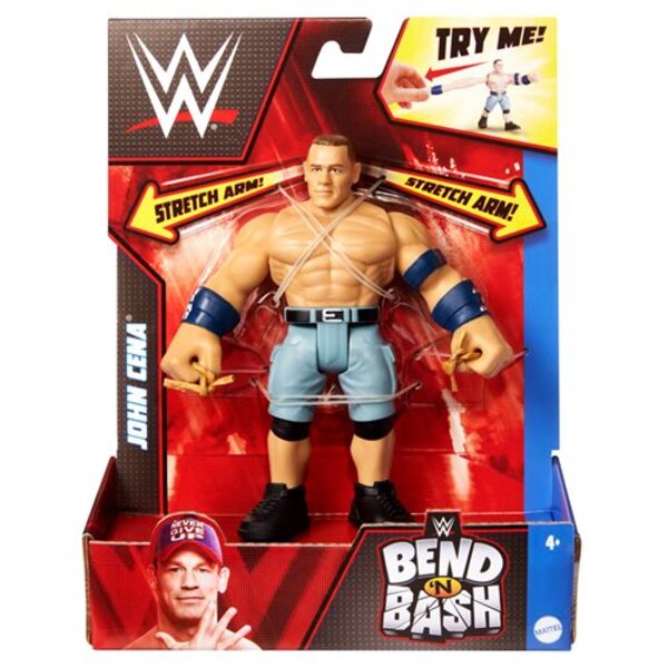 WWE Bend 'N Bash Wave 3 Action Figure Case of 6