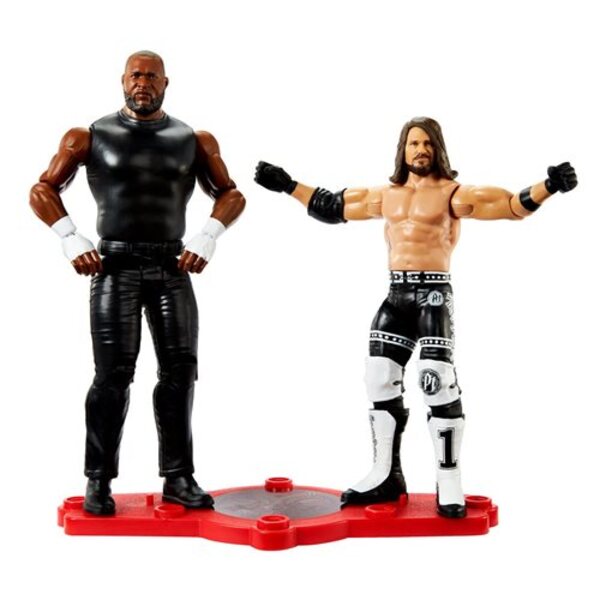 WWE Championship Showdown Series 10 Omos and AJ Styles Action Figure 2-Pack