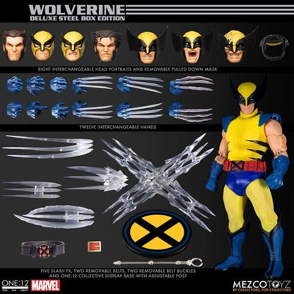 X-Men Wolverine One:12 Collective Deluxe Steel Box Edition Action Figure