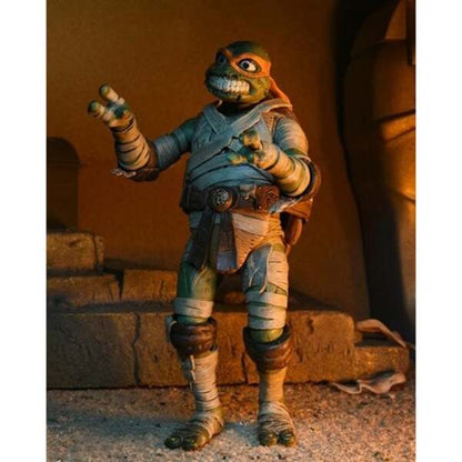 Universal Monsters x Teenage Mutant Ninja Turtles Ultimate Michelangelo as The Mummy 7-Inch Scale Action Figure