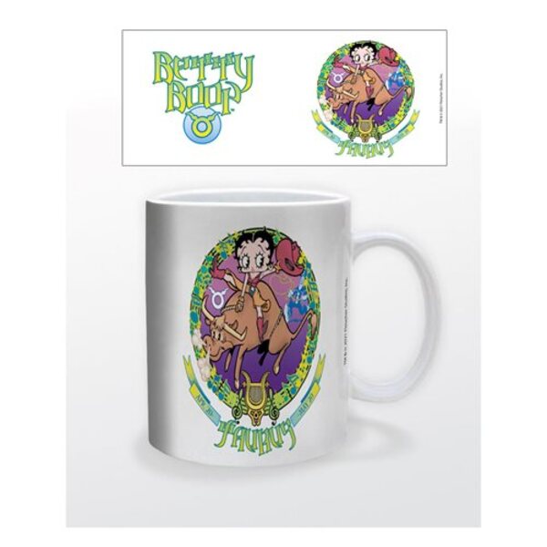 Betty Boop Zodiac Taurus 11 oz. Mug