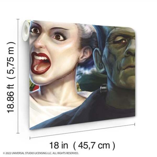 Universal Monsters Iconic Monsters Peel and Stick Wall Mural