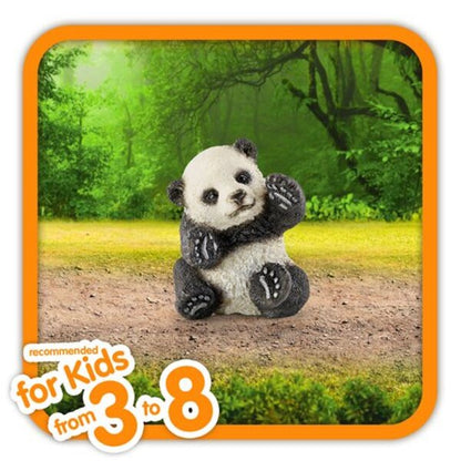 Wild Life Panda Cub Playing Collectible Figure