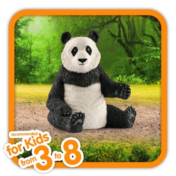 Wild Life Panda Male Collectible Figure