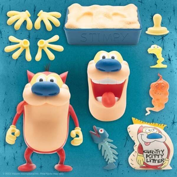 Ren and Stimpy Ultimates 7-Inch Stimpy Action Figure