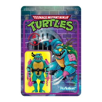 Teenage Mutant Ninja Turtles Slash 3 3/4-Inch ReAction Figure