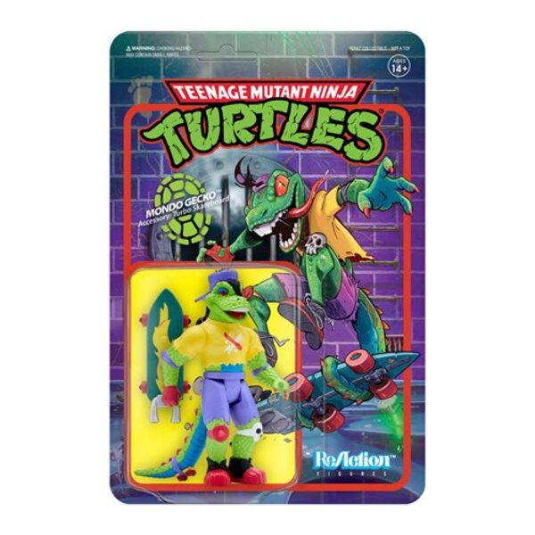 Teenage Mutant Ninja Turtles Mondo Gecko 3 3/4-Inch ReAction Figure