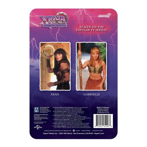 Xena: Warrior Princess 3 3/4-Inch Gabrielle ReAction Figure