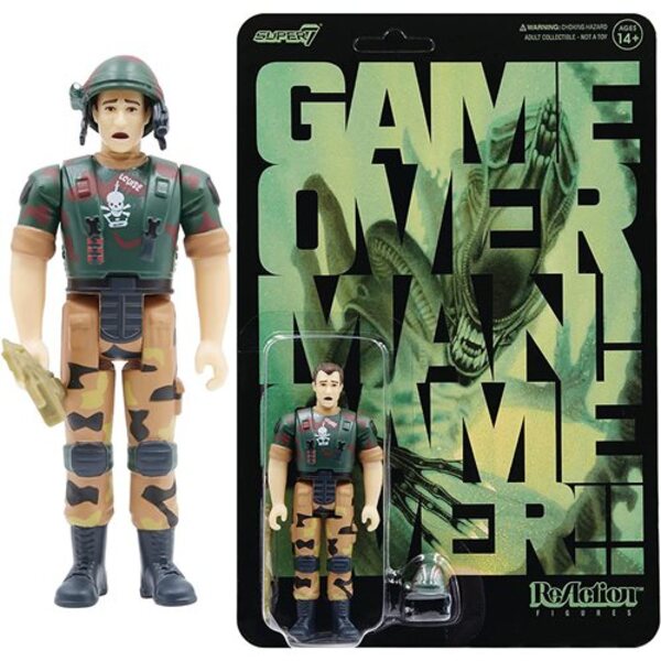 Aliens Game Over Man Hudson 3 3/4-Inch ReAction Figure