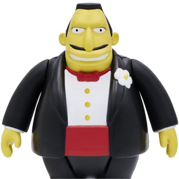 The Simpsons McBain Mendoza 3 3/4-Inch ReAction Figure