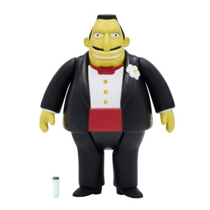 The Simpsons McBain Mendoza 3 3/4-Inch ReAction Figure