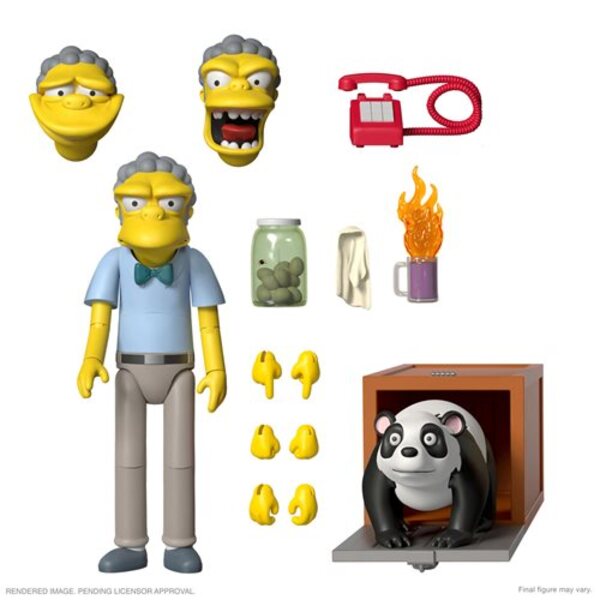 The Simpsons Ultimates Moe 7-Inch Action Figure