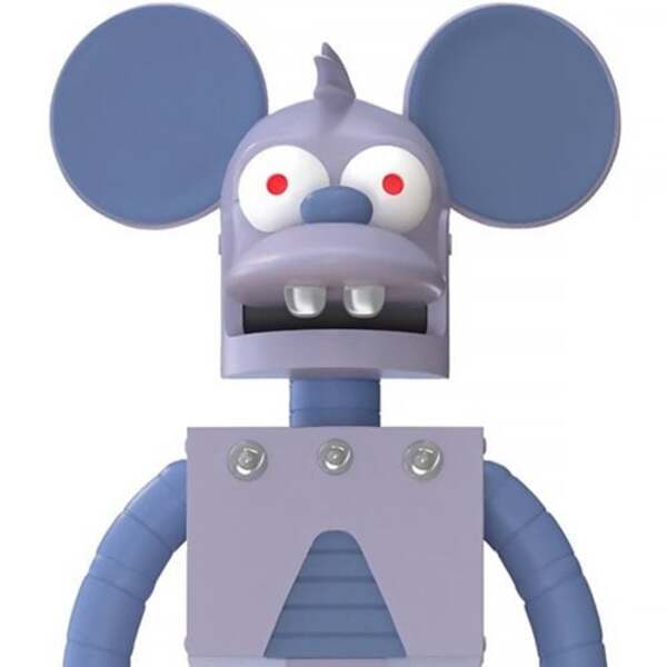 The Simpsons Ultimates Robot Itchy 7-Inch Action Figure