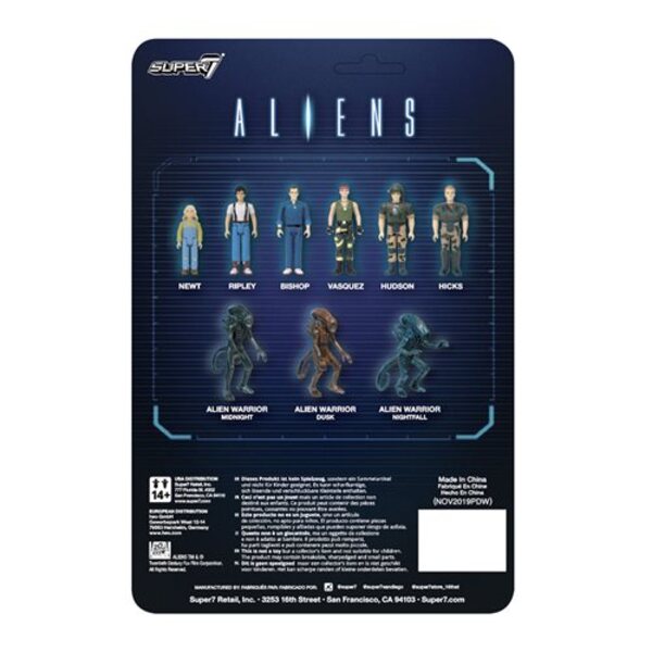 Aliens Hicks 3 3/4-Inch ReAction Figure