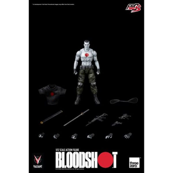 Valiant Bloodshot FigZero S 1:12 Scale Action Figure