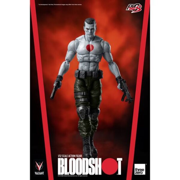 Valiant Bloodshot FigZero S 1:12 Scale Action Figure