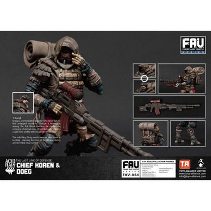 Acid Rain Chief Koren and Doeg 1:18 Scale Action Figure 2-Pack