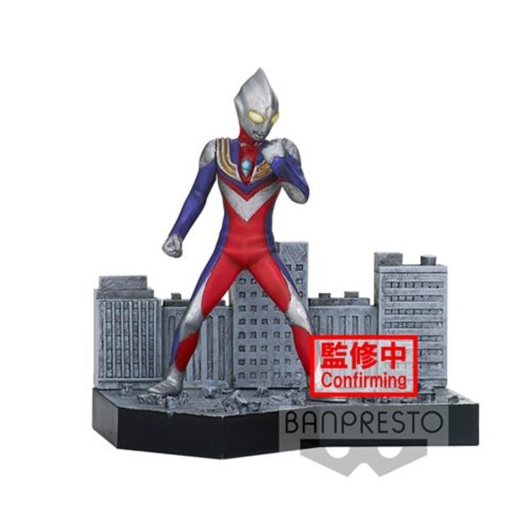 Ultraman Tiga Special Effects Stagement Ultraman Tiga Mini-Figure