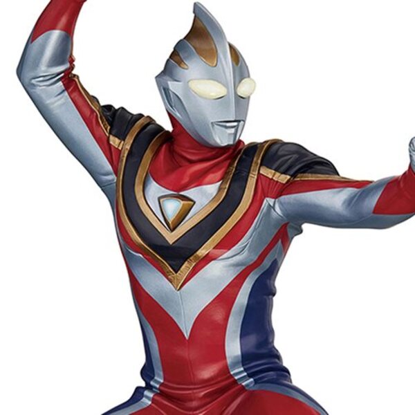 Ultraman Gaia Supreme Version Night Color Edition Heroes Brave Statue