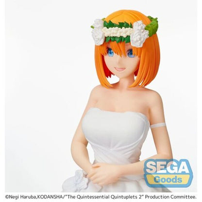 The Quintessential Quintuplets Yotsuba Nakano Bride Ver. Super Premium Statue