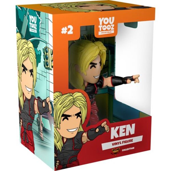 Street Fighter Collection Ken Vinyl Figure #2