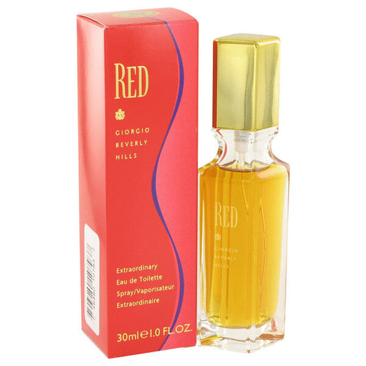 Red Eau De Toilette Spray 1 Oz For Women