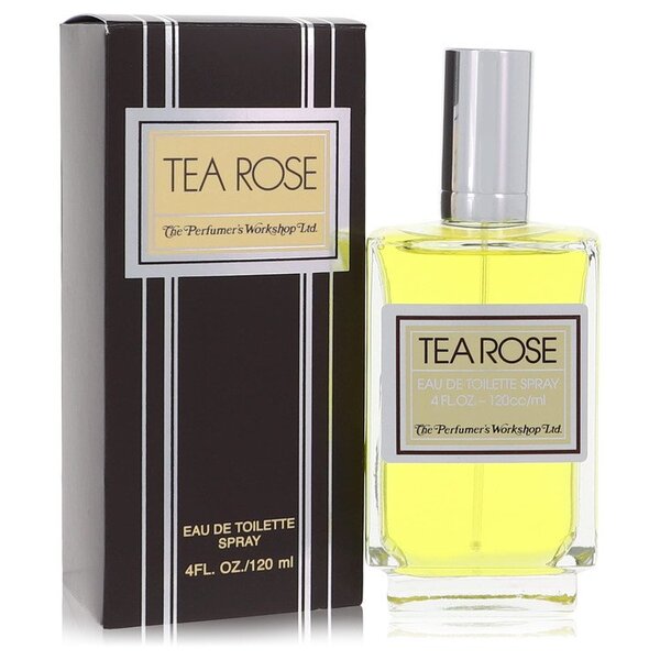 Tea Rose Eau De Toilette Spray 4 Oz For Women