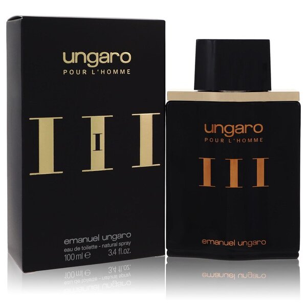 Ungaro Iii Eau De Toilette Spray (new Packaging) 3.4 Oz For Men