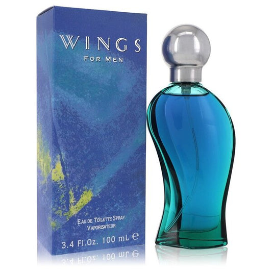 Wings Eau De Toilette/ Cologne Spray 3.4 Oz For Men