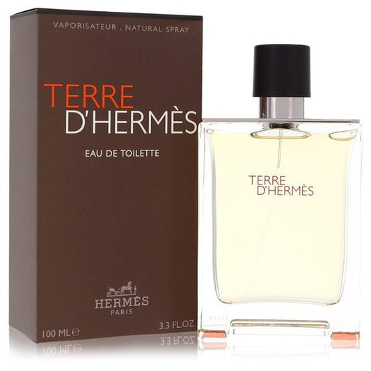 Terre D'hermes Eau De Toilette Spray 3.4 Oz For Men