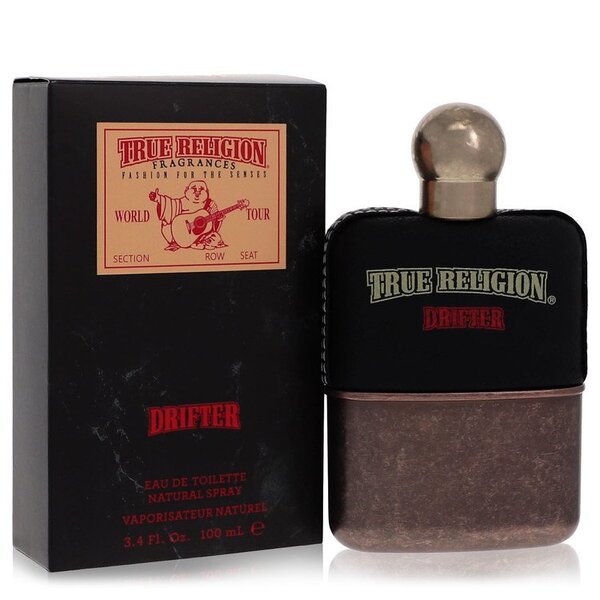 True Religion Drifter Eau De Toilette Spray 3.4 Oz For Men