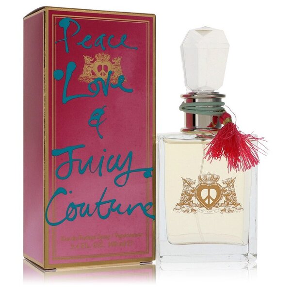 Peace Love & Juicy Couture Eau De Parfum Spray 3.4 Oz For Women