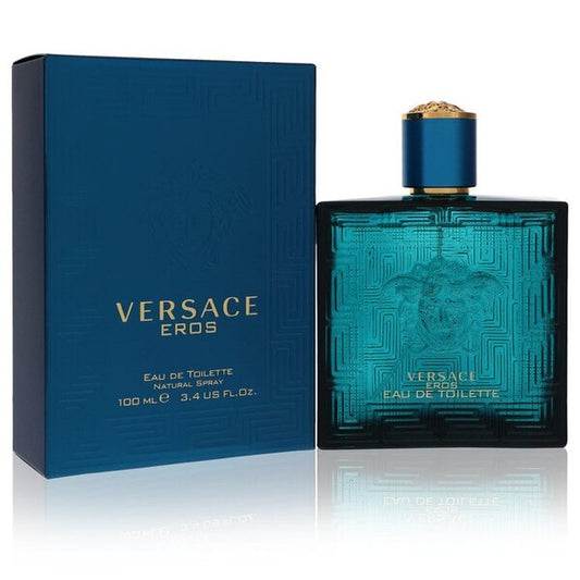 Versace Eros Eau De Toilette Spray 3.4 Oz For Men