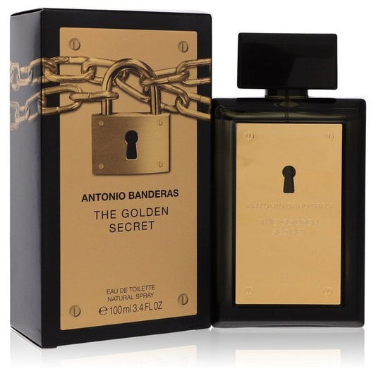 The Golden Secret Eau De Toilette Spray 3.4 Oz For Men