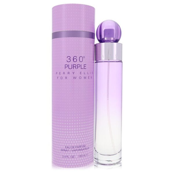 Perry Ellis 360 Purple Eau De Parfum Spray 3.4 Oz For Women