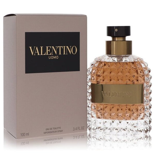 Valentino Uomo Eau De Toilette Spray 3.4 Oz For Men