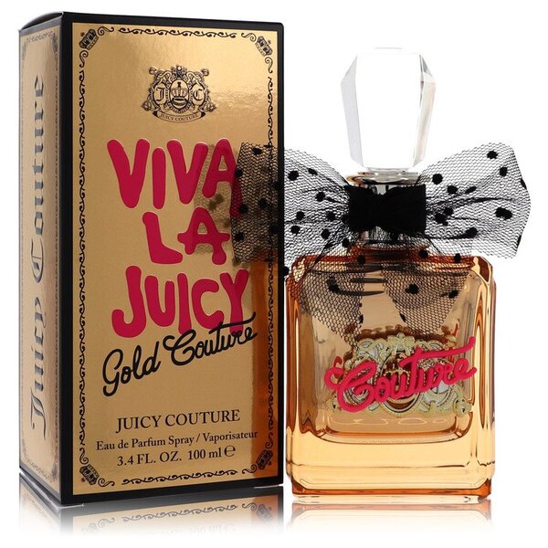 Viva La Juicy Gold Couture Eau De Parfum Spray 3.4 Oz For Women