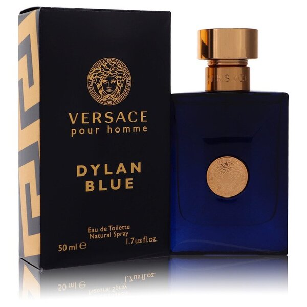 Versace Pour Homme Dylan Blue Eau De Toilette Spray 1.7 Oz For Men