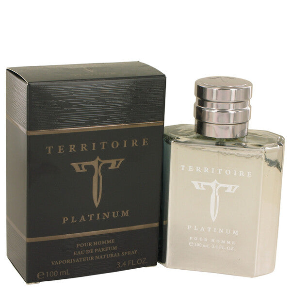 Territoire Platinum Eau De Parfum Spray 3.4 Oz For Men