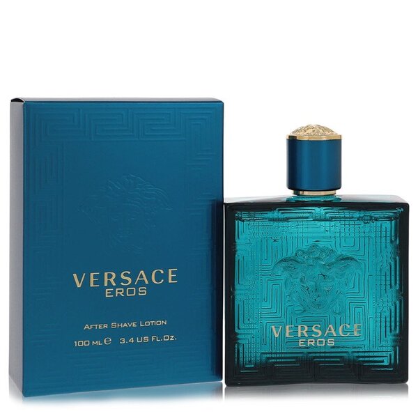 Versace Eros After Shave Lotion 3.4 Oz For Men