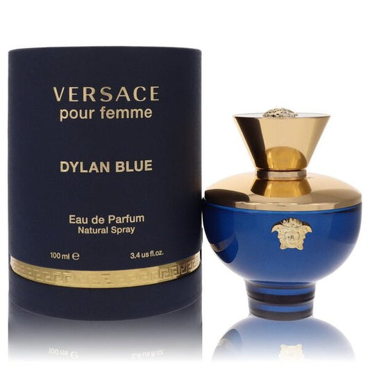 Versace Pour Femme Dylan Blue Eau De Parfum Spray 3.4 Oz For Women