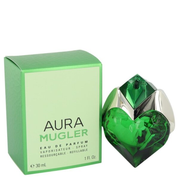 Mugler Aura Eau De Parfum Spray Refillable 1 Oz For Women