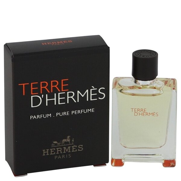 Terre D'hermes Mini Pure Perfume 0.17 Oz For Men