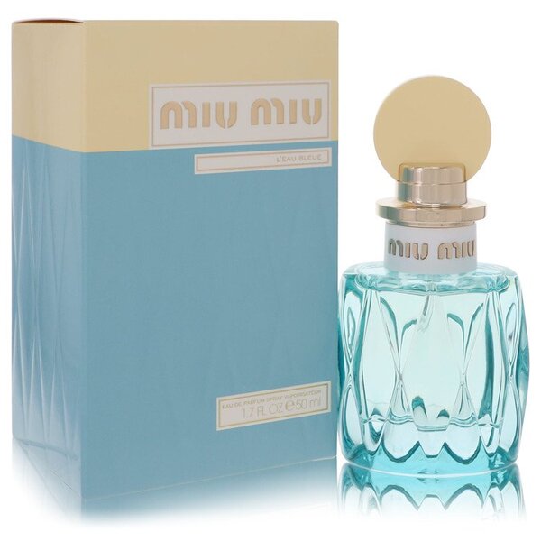 Miu Miu L'eau Bleue Eau De Parfum Spray 1.7 Oz For Women