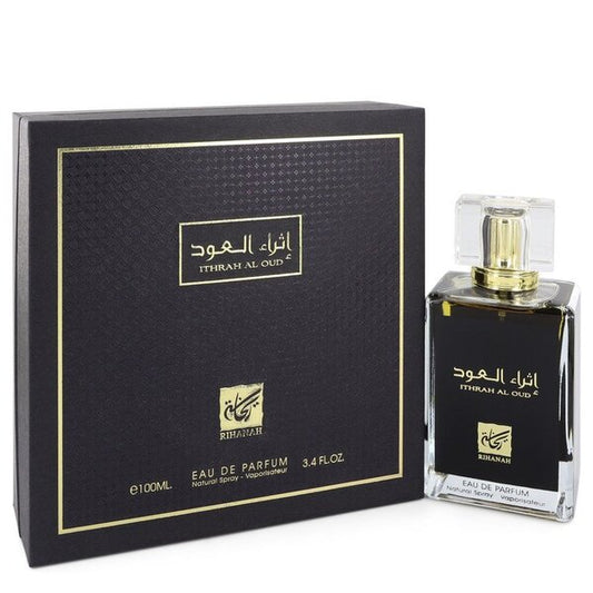 Rihanah Ithrah Al Oud Eau De Parfum Spray (unisex) 3.4 Oz For Women