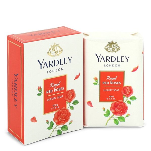 Yardley London Soaps Royal Red Roses Luxury Soap 3.5 Oz For Women