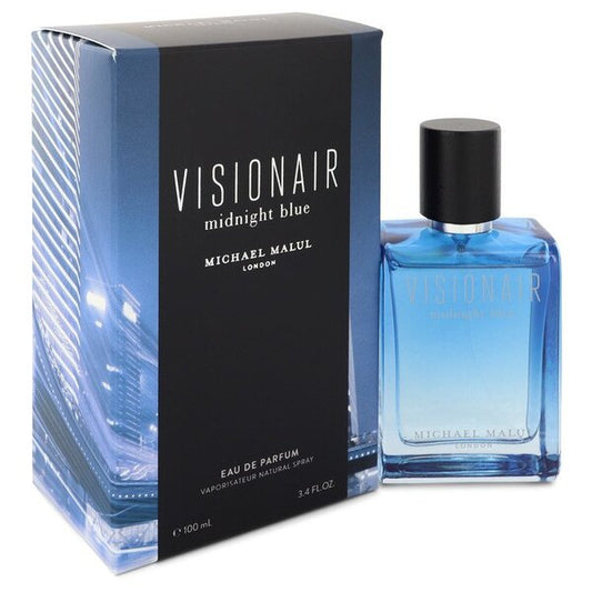 Visionair Midnight Blue Eau De Parfum Spray 3.4 Oz For Men