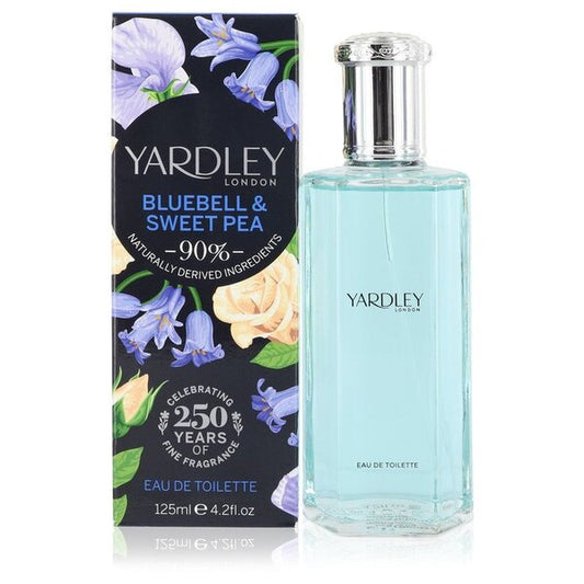 Yardley Bluebell & Sweet Pea Eau De Toilette Spray 4.2 Oz For Women